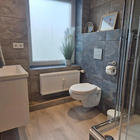 アパート Ruhige Einzimmerwohnung フレンスブルク